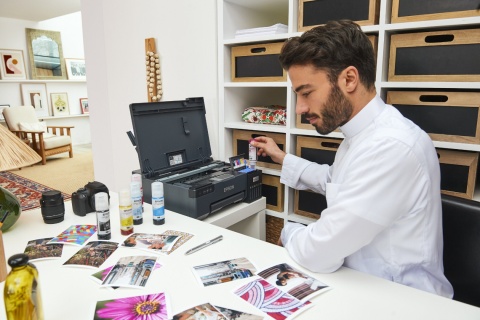 Drukarka atramentowa FOTO A4 6 kolorów EPSON L8050, druk na płytach CD/DVD 2100 zdjęć na jednym zestawie tanich tuszy!!
