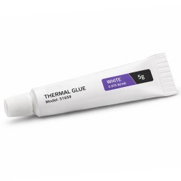 Qoltec Klej termoprzewodzący 0.975 W/m-K | 5g | Biały