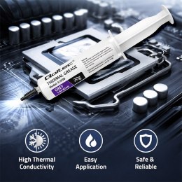Qoltec Pasta termoprzewodząca 1.93 W/m-K | 30g | Szara